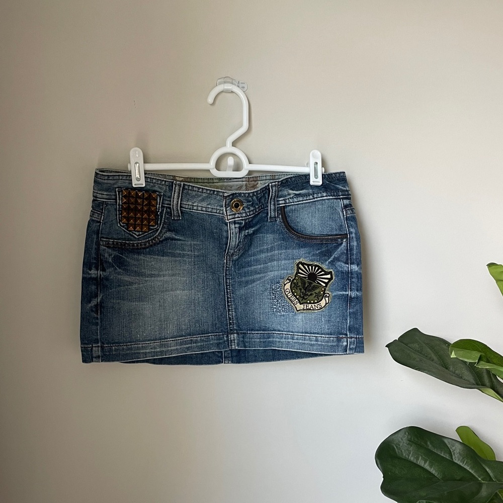 Guess Denim Mini Skirt